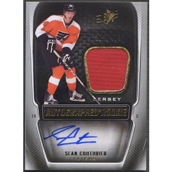 2011/12 SPx #203 Sean Couturier Rookie Jeresey Auto #388/499