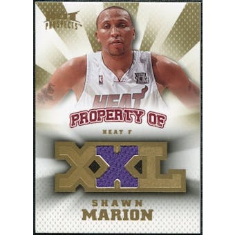2008/09 Upper Deck Hot Prospects Property of Jerseys #POSM Shawn Marion /199