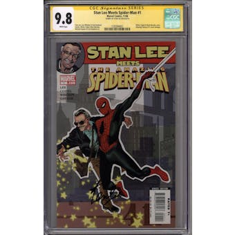 Stan Lee Meets Spider-Man #1 Stan Lee Signature Series CGC 9.8 (W) *1595994001*
