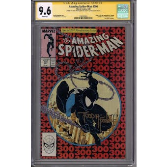 Amazing Spider-Man #300 CGC 9.6 Signed By Stan Lee & Todd Mcfarlane *1596240001* SIG - (Hit Parade Inventory)