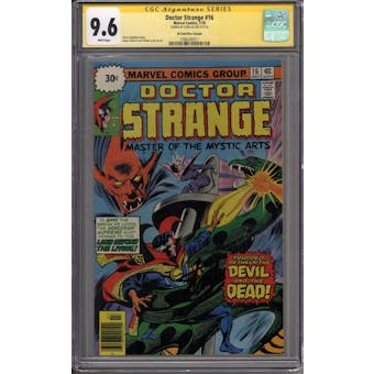 Doctor Strange #16 30 Cent Price Variant Stan Lee Signautre Series CGC 9.6 (W) *1596245011*