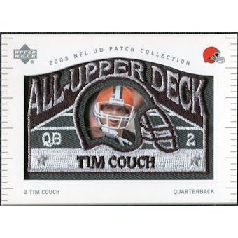 2003 UD Patch Collection All Upper Deck Patches #UD4 Tim Couch