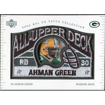 2003 UD Patch Collection All Upper Deck Patches #UD12 Ahman Green