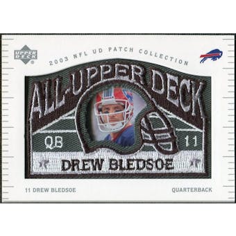2003 UD Patch Collection All Upper Deck Patches #UD19 Drew Bledsoe