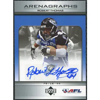 2006 Upper Deck AFL Arenagraphs #RT Robert Thomas Autograph