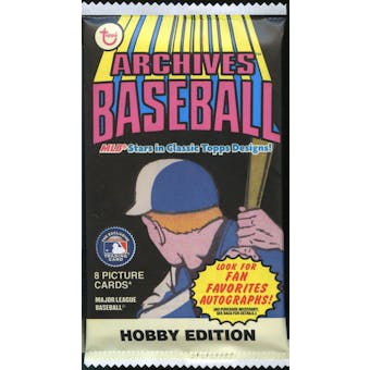 2013 Topps Archives Baseball Hobby Pack