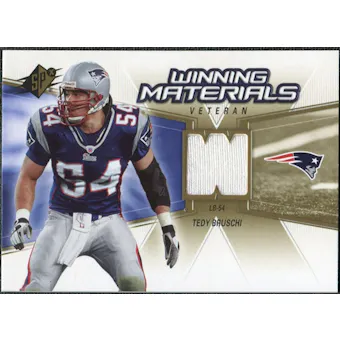 2006 Upper Deck SPx Winning Materials #WMVTE Tedy Bruschi
