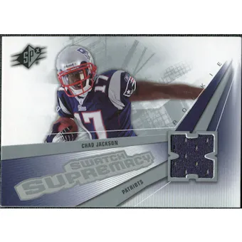 2006 Upper Deck SPx Rookie Swatch Supremacy #SWCH Chad Jackson