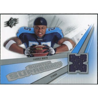 2006 Upper Deck SPx Rookie Swatch Supremacy #SWLW LenDale White