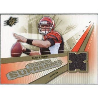 2006 Upper Deck SPx Swatch Supremacy #SWCP Carson Palmer