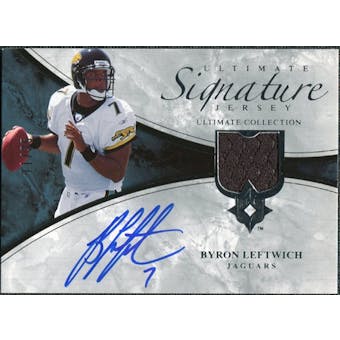 2006 Upper Deck Ultimate Collection Game Jersey Autographs #ULTBL Byron Leftwich Autograph /35