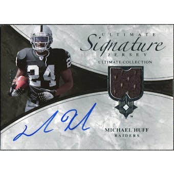 2006 Upper Deck Ultimate Collection Game Jersey Autographs #ULTMH Michael Huff Autograph /35