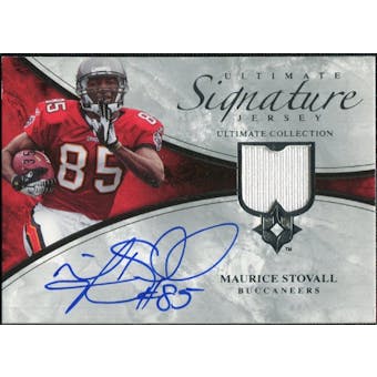 2006 Upper Deck Ultimate Collection Game Jersey Autographs #ULTMS Maurice Stovall Autograph /35
