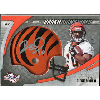 2006 Upper Deck Sweet Spot #218 Reggie McNeal RC Autograph /899