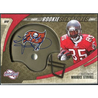 2006 Upper Deck Sweet Spot Gold Rookie Autographs #221 Maurice Stovall Autograph /100