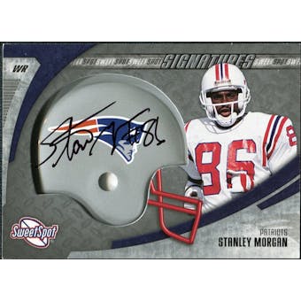 2006 Upper Deck Sweet Spot Signatures #SM Stanley Morgan Autograph