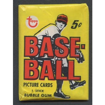 1968 Topps Baseball Wax Pack (1st Series)