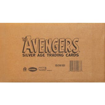 Marvel: The Avengers Silver Age Trading Cards Hobby 12-Box Case (Rittenhouse 2015)
