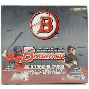 2015 Bowman Baseball 24-Pack Box