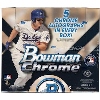 2015 Bowman Chrome Baseball Jumbo Box (Reed Buy)