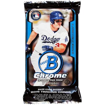 2015 Bowman Chrome Baseball Jumbo Pack