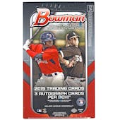 2015 Bowman Baseball Jumbo Box (Reed Buy)