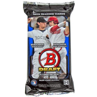 2015 Bowman Draft Picks & Prospects Baseball Jumbo Pack
