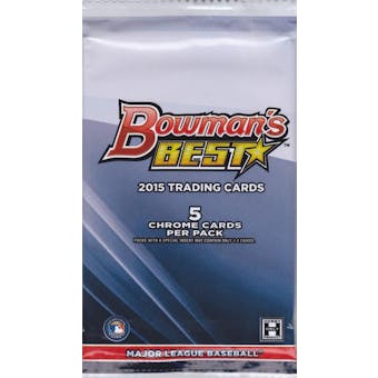 2015 Bowman's Best Baseball Hobby Pack