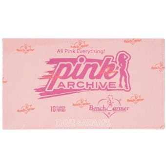 BenchWarmer Pink Archive Hobby Box (2015)