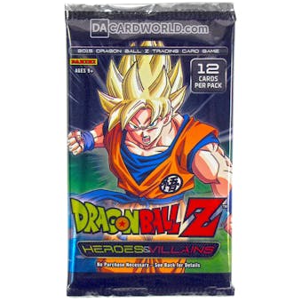 Panini Dragon Ball Z: Heroes & Villains Booster Pack