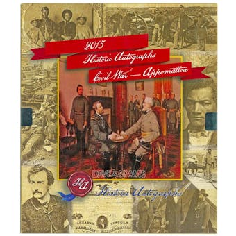 2015 Historic Autographs Civil War - Appomattox Premium Box
