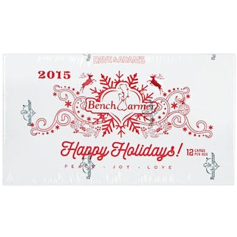 2015 BenchWarmer Holiday Past & Presents Box