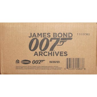 James Bond Archives Trading Cards 12-Box Case (Rittenhouse 2015)