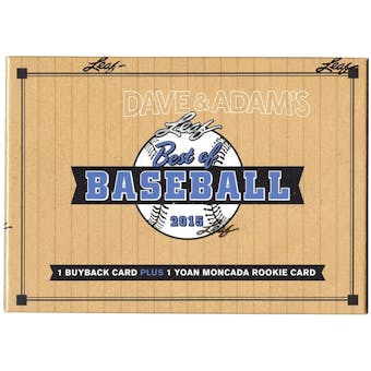 2015 Leaf Best Of Baseball Hobby Box