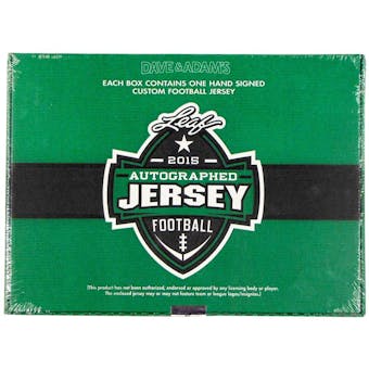 2015 Leaf Autographed Jersey Edition Football Hobby Box