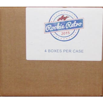 2015 Leaf Rookie Retro Hobby 4-Box Case