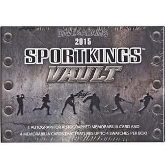 2015 Leaf Sportkings Vault Hobby Box