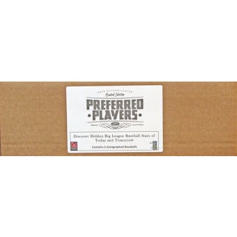 2015 Onyx Preferred Players Collection Baseball Hobby 3-Box Case