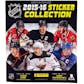 2015/16 Panini NHL Hockey Sticker Box + Album