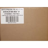 2015 Panini Prizm Football Hobby Case (12 boxes) (Reed Buy)