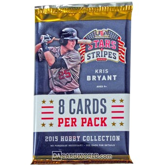 2015 Panini USA Stars & Stripes Baseball Hobby Pack