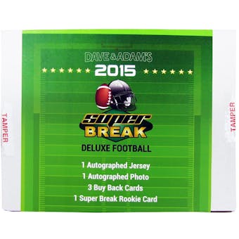 2015 Super Break Deluxe Football Hobby Box