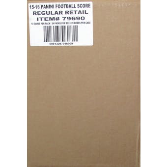 2015 Panini Score Football 20-Box Case