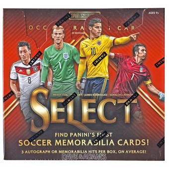 2015 Panini Select Soccer Hobby Box