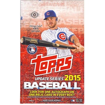 2015 Topps Update Baseball Hobby Box