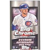 2015 Topps Chrome Baseball Hobby Box