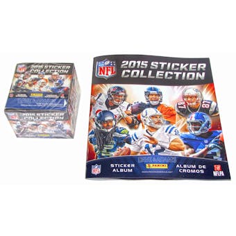 2015 Panini NFL Football Sticker Box & Album