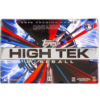 2015 Topps High Tek Baseball Hobby Box