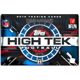 2015 Topps High Tek Football Hobby 12-Box Case- DACW Live 30 Spot Random Team Break #1