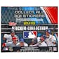2015 Topps Baseball MLB Sticker Collection Box + Album